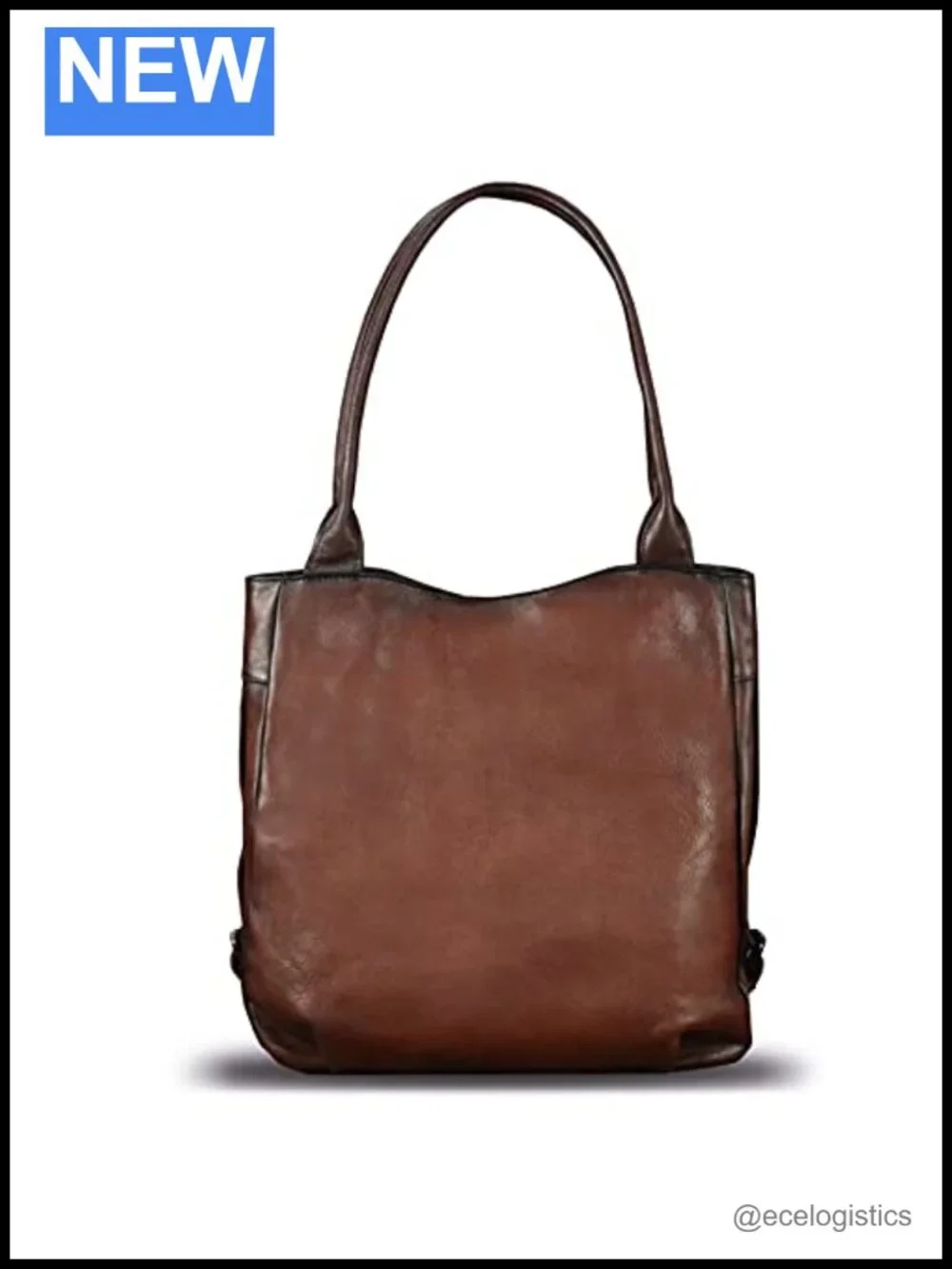 Genuine Leather Shoulder Bag Handmade Vintage Crossbody Tote Purse